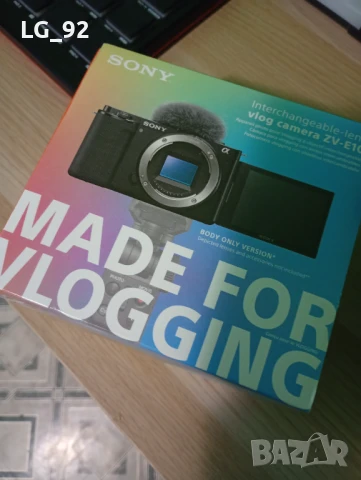 Sony ZV-E10 - Тяло, снимка 6 - Фотоапарати - 51217228