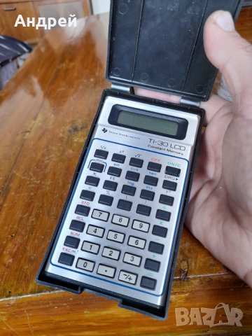 Стар калкулатор Texas Instruments TI-30, снимка 2 - Други ценни предмети - 40255438