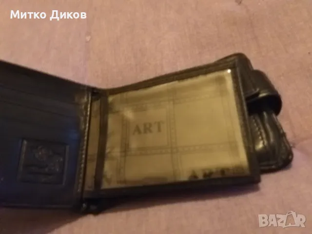 АРТ марков портфейл с вътрешен цип 110х90мм №9, снимка 11 - Портфейли, портмонета - 49797010