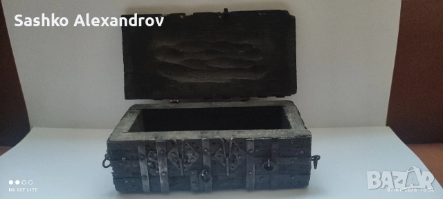 Античен мини сандък Burgo 1929 - реплика на сандъка на Ел Сид , Испания, снимка 9 - Антикварни и старинни предмети - 53016674