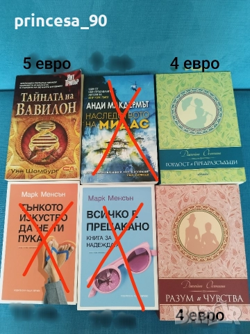 Книги нови и такива на един прочит 
