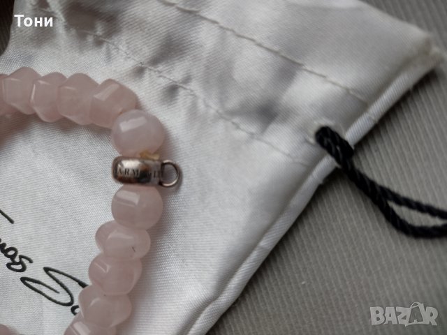 Гривна от розов кварц Thomas Sabo и розова перла Thomas Sabo, снимка 16 - Гривни - 25842512