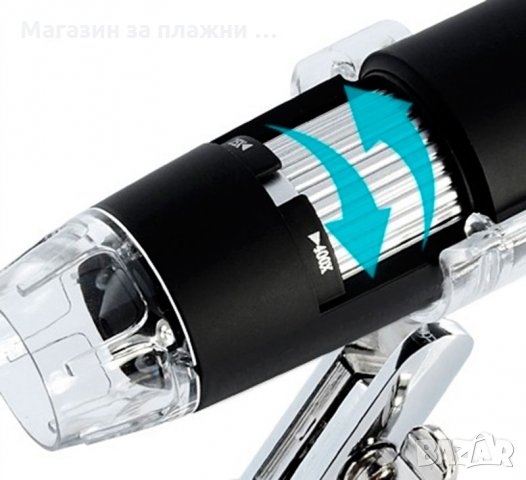 ДИГИТАЛЕН USB МИКРОСКОП 1000Х / MKSP001 /   код 1134, снимка 14 - Други стоки за дома - 28519531