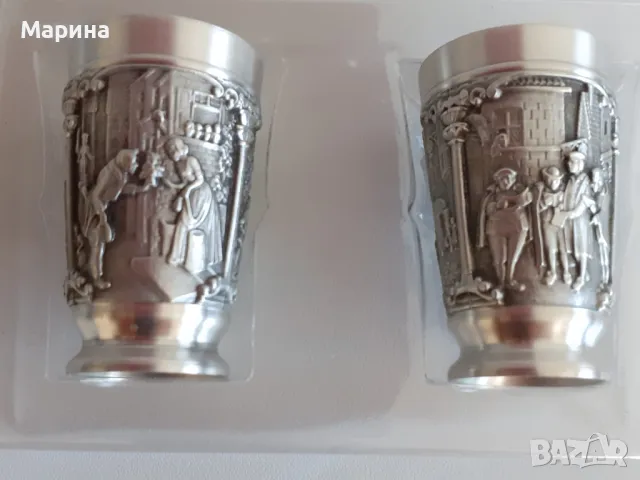 Немски чаши за ракия Antik*Vintage #38., снимка 4 - Антикварни и старинни предмети - 47495460