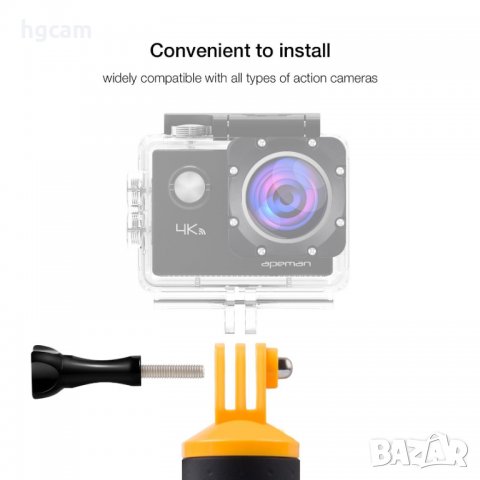 Непотъваща плаваща плувка дръжка Pro Version за екшън камери, снимка 6 - Чанти, стативи, аксесоари - 27784863