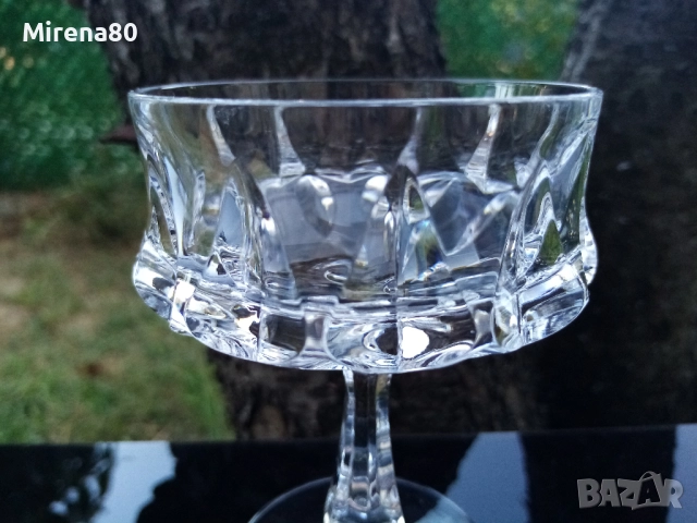 Кристални чаши за ракия - 4 бр., снимка 3 - Чаши - 51435700