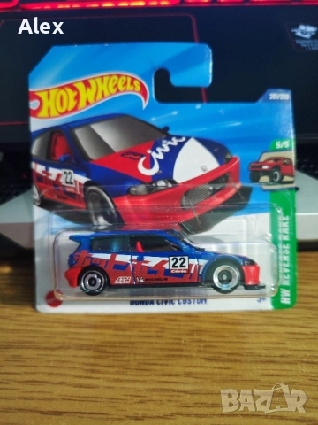Hot Wheels Honda Civic Custom , снимка 1