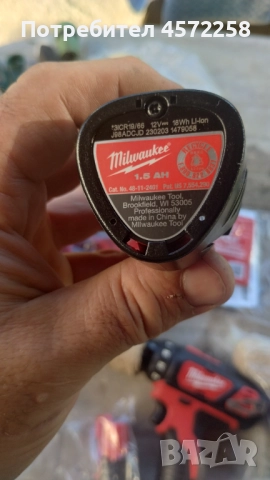 Milwaukee m 12, снимка 5 - Други машини и части - 51475581