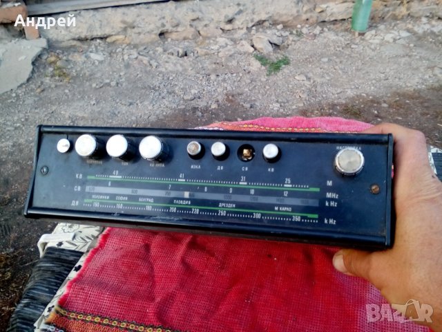 Старо радио,радиоприемник Велико Търново 78, снимка 2 - Антикварни и старинни предмети - 27323313