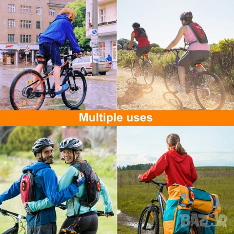 Мигачи за велосипед  тротинетка  скутер, снимка 8 - Аксесоари и консумативи - 36498783