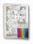 Пъзел за оцветяване с цветни маркери - различни видове, снимка 7