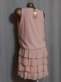 L/XL Розова рокля на волани , снимка 5