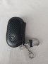 Кожен калъф за ключове с метално лого Mercedes, снимка 1 - Аксесоари и консумативи - 39343695