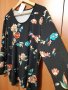 НОВО!Размер 56-3xlи58-4xlПрекрасна блузка с цветя,БГ произв., снимка 5