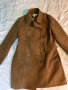 Дамско зимно кафяво официално палто размер 38/ М, снимка 2
