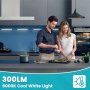 Нови 2 броя Luxvista S15s LED Крушка 300lm 6000K за Огледало/Баня , снимка 5