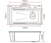 Модерна мултифункционална кухненска мивка с двовен водопад 20 в 1, снимка 16