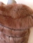 Дълга жилетка от лисица , снимка 11