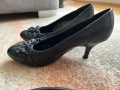Дамски черни обувки на ток, снимка 9