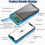 Супер мощна соларна батерия от Oimye Solar Powerbank (20W, 30 000mAh), снимка 3