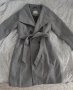 Дамско сиво палто , снимка 1 - Палта, манта - 43270354
