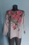Изумително красива, памучна блуза с прилеп ръкави "Fendi" ® , снимка 1 - Блузи с дълъг ръкав и пуловери - 35538845