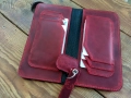 Ръчно изработен дамски кожен портфейл , снимка 3