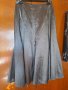 Дамски костюм сребрист от сако и пола размер 48, снимка 3