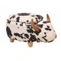 Табуретка крава с място за съхранение, снимка 1 - Дивани и мека мебел - 39770280