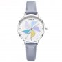 Дамски кварцов часовник, цветен циферблат, снимка 1 - Дамски - 28048608