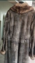 Дълго палто от естествена кожа, снимка 3