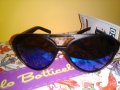 Черни слънчеви очила със сини огледални стъкла,внос от Англия, снимка 2