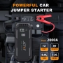 Jump Starter (бичѐ) - 12V/2000А бустер за подаване на ток и Power Bank , снимка 3