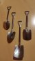 Метални лъжички за кафе форма лопата , снимка 1 - Колекции - 43022983