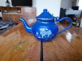 Стар емайлиран чайник #6, снимка 1