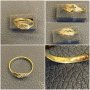 Златни пръстени ланче кръст обеци gold 14k 585 zlatni zlato zlatno , снимка 9