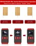 Стенен скенер Votery Stud Finder SF02- кабели, метал, тръби, дърво, снимка 5