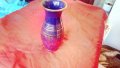 Стара красива керамична ваза с позлата , снимка 1 - Антикварни и старинни предмети - 37286463