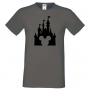 Мъжка тениска Mickey Head Disney Castle Подарък,Изненада,Рожден ден, снимка 4