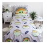 Оригинален детски спален комплект STAR WARS - Бебе Йода / 100% памук, снимка 3
