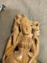 Продавам две дървени индийски статетки, снимка 7