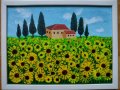 "Слънчогледи в Тоскана", снимка 1 - Картини - 37098171