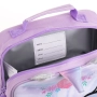 Термо чанта за обяд с 2 отделения, Еднорог, Лилав, 23x13x21 см., снимка 2