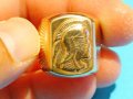 Старинен мъжки пръстен със римски войн мед - за ценители и колекционери., снимка 2