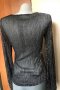 Блуза с прозрачност, в черно и сребристо🍀❤️S,M, M/L❤️🍀арт.145, снимка 2