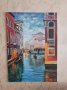 авторска картина "Приказната Венеция" 50х70см