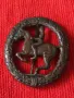 Стара рядка бронзова значка кокарда за КОЛЕКЦИОНЕРИ 39630, снимка 12