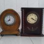 Два ретро винтидж стари часовници за интериор и колекционери, снимка 1 - Антикварни и старинни предмети - 38314072
