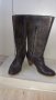 Сиви ефектни ботуши естествена кожа , снимка 1 - Дамски ботуши - 37784050