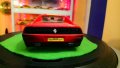 Метална количка Ferrari 348 race 1 :18 Bburago 1989 г., снимка 3